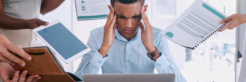 stress at work mental health options