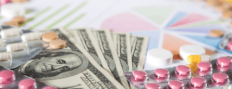 Healthcare cost money and drugs